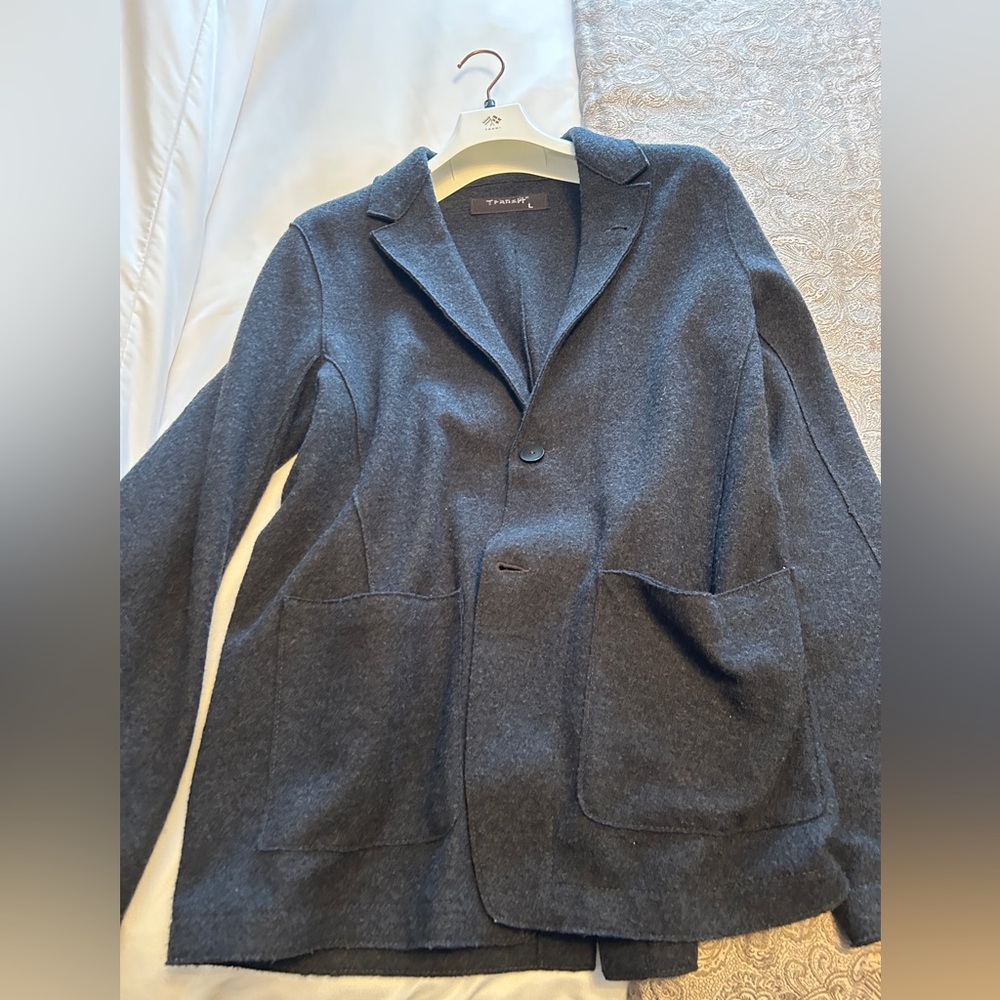 Transit stretch wool blazer